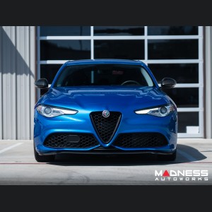 Alfa Romeo Giulia Front Spoiler - Carbon Fiber - Italia Style - Stile Italia - Sport/ Ti/ Veloce - V3